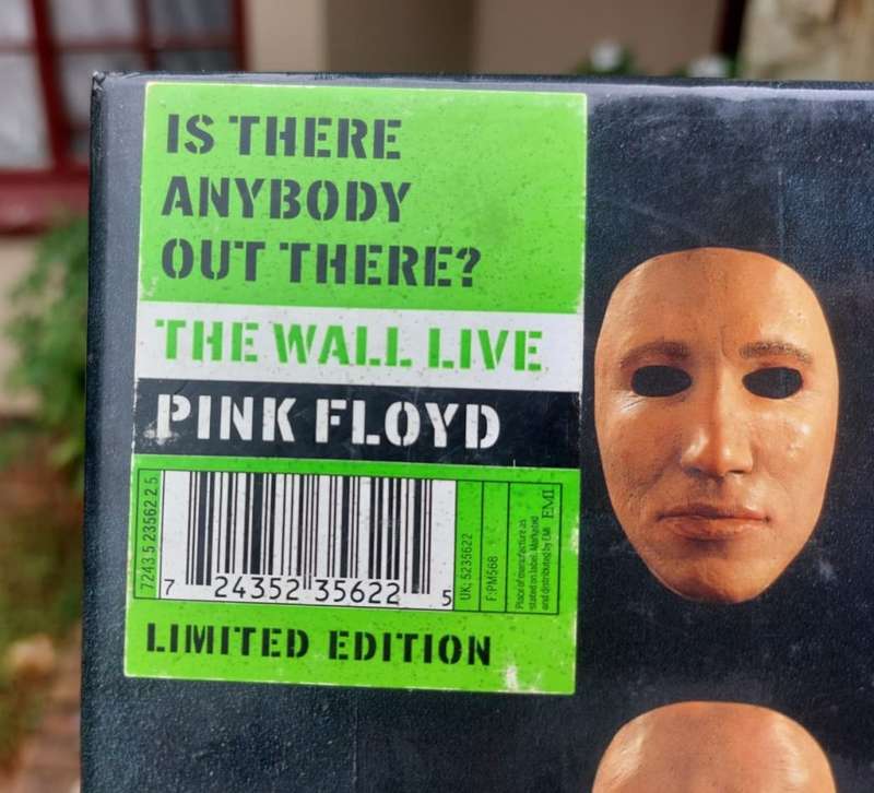 PINK FLOYD  IS THERE ANYBODY OUT THERE? (THE WALL LIVE 1980-81) RARE 2 CD UK LIMITED EDITION 2000