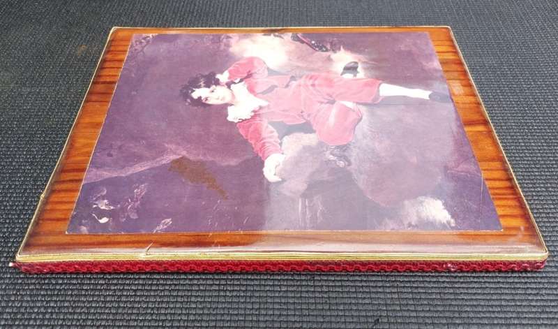 THE RED BOY (MASTER LAMBTON) VINTAGE FRAMED LITHOGRAPH PRINT OF A THOMAS LAWRENCE 1825 PAINTING