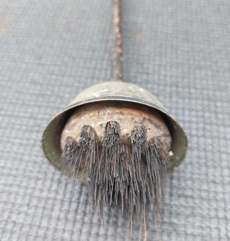 VINTAGE BRASS FINISH METAL FIREPLACE TOOL SET WITH ROMAN SOLDIER PLUME HELMET DESIGN 64CM HIGH