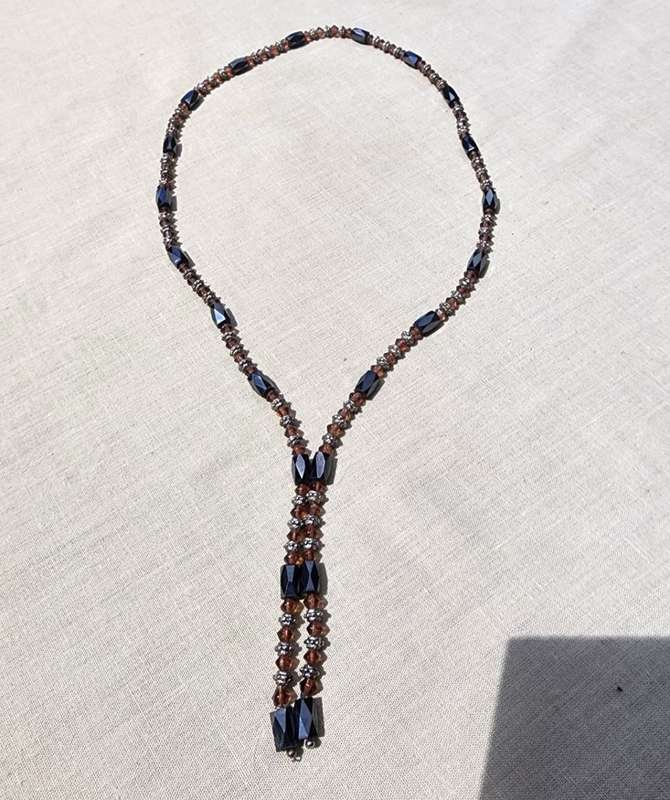 MAGNETIC HEMATITE BEAD WRAP BRACELET OR NECKLACE