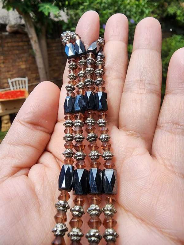 MAGNETIC HEMATITE BEAD WRAP BRACELET OR NECKLACE