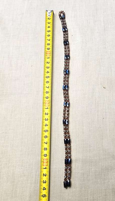 MAGNETIC HEMATITE BEAD WRAP BRACELET OR NECKLACE