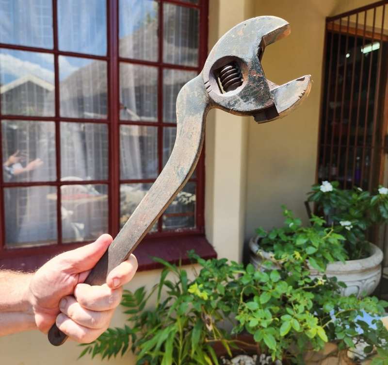 FAMOUS SNAKE-BODY VINTAGE CLYBURN ADJUSTABLE SPANNER