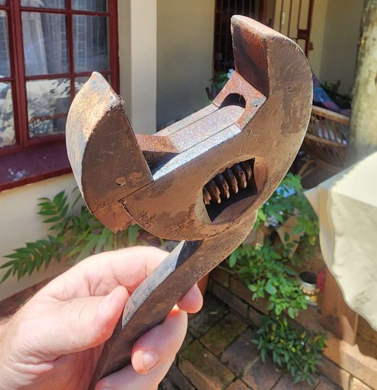 FAMOUS SNAKE-BODY VINTAGE CLYBURN ADJUSTABLE SPANNER