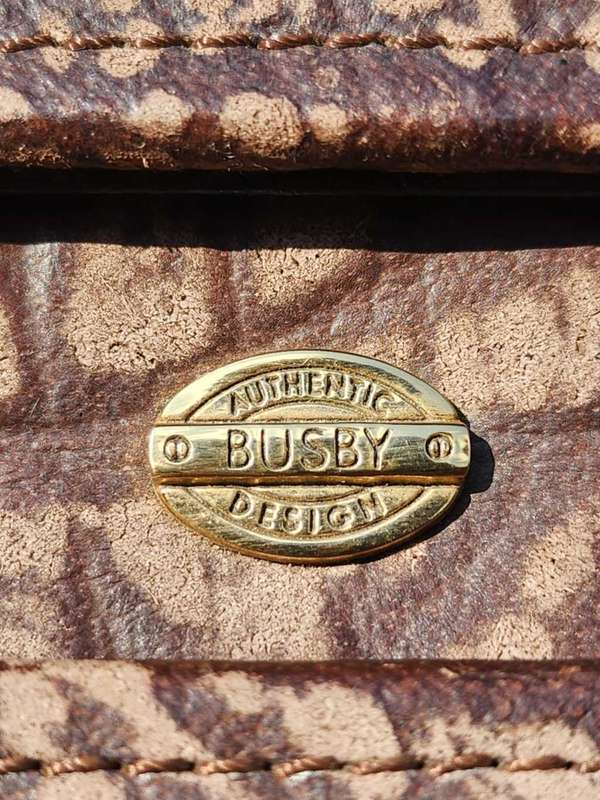 ROBUST TOP QUALITY VINTAGE BUSBY BUFFALO LEATHER EXECUTIVE / DOCTORS / BARRISTERS BRIEFCASE