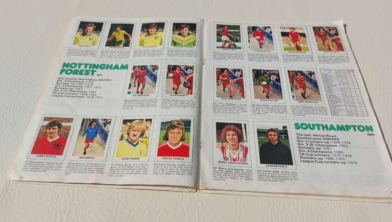 FKS SOCCER STARS 1980 STICKER ALBUM FULLY COMPLETE VERY RARE