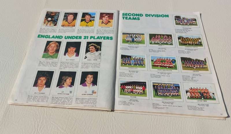 FKS SOCCER STARS 1980 STICKER ALBUM FULLY COMPLETE VERY RARE