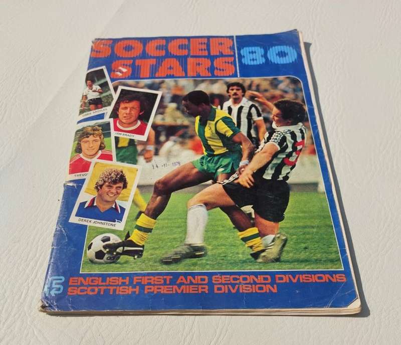 FKS SOCCER STARS 1980 STICKER ALBUM FULLY COMPLETE VERY RARE