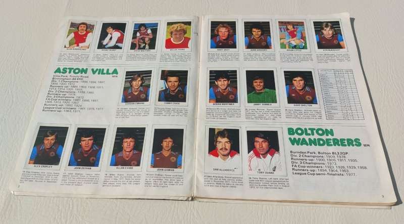 FKS SOCCER STARS 1980 STICKER ALBUM FULLY COMPLETE VERY RARE