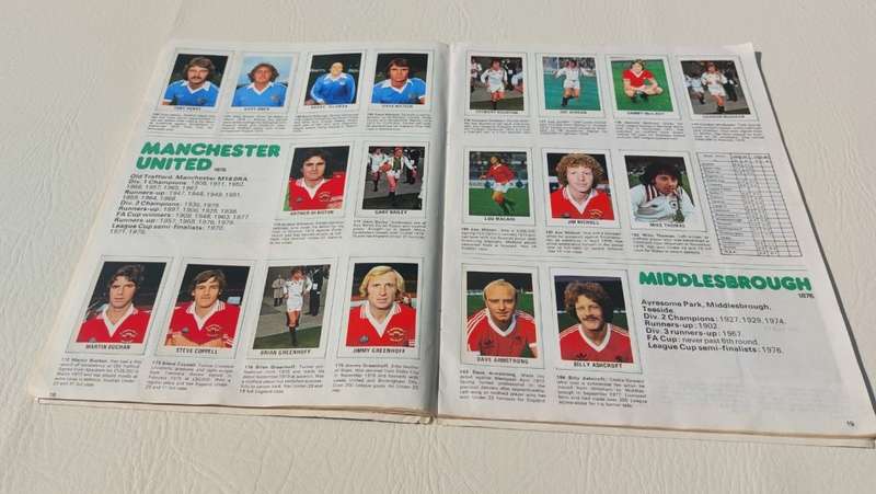 FKS SOCCER STARS 1980 STICKER ALBUM FULLY COMPLETE VERY RARE