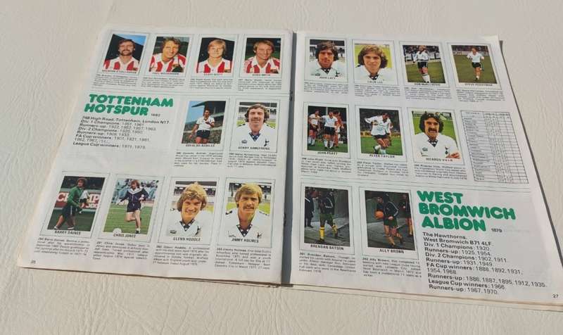 FKS SOCCER STARS 1980 STICKER ALBUM FULLY COMPLETE VERY RARE