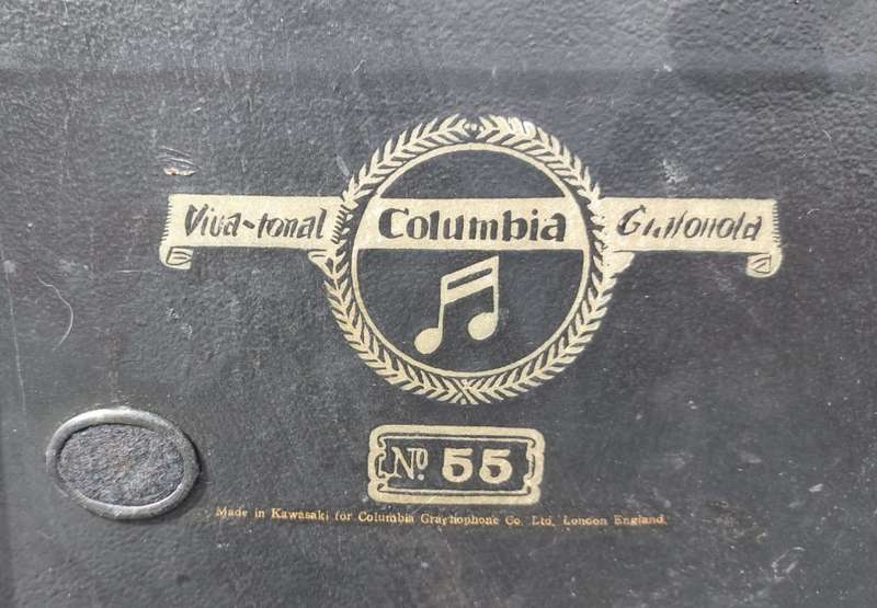 RARE ANTIQUE (1931-1939) COLUMBIA NO 55 VIVA-TONAL GRAFONOLA COMPLETE AND WORKING PLUS EXTRAS