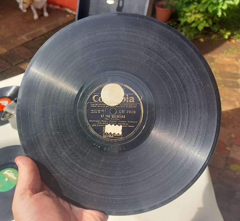 RARE ANTIQUE (1931-1939) COLUMBIA NO 55 VIVA-TONAL GRAFONOLA COMPLETE AND WORKING PLUS EXTRAS