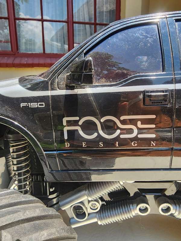 MASSIVE 42CM LONG BLACK FOOSE DESIGN FORD F150 RC TRUCK FROM 2009