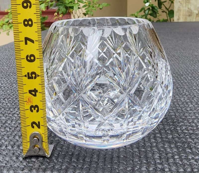 CRYSTAL WHISKY GLASS MADE IN EDINBURGH SCOTLAND