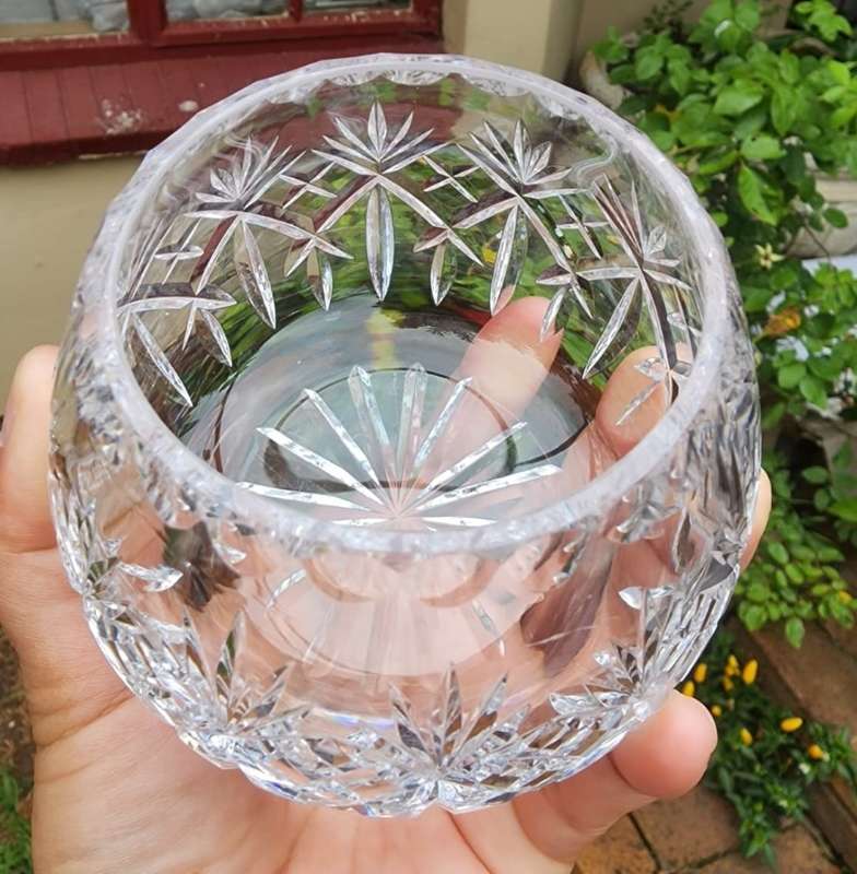 CRYSTAL WHISKY GLASS MADE IN EDINBURGH SCOTLAND