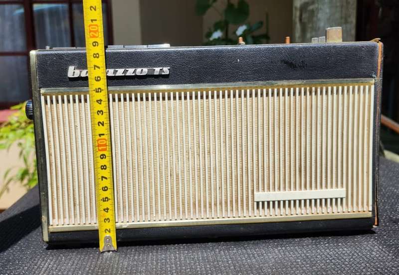 RARE VINTAGE 1960S TELEFUNKEN BAJAZZO TS PORTABLE RADIO MADE IN GERMANY WORKING VERY WELL!