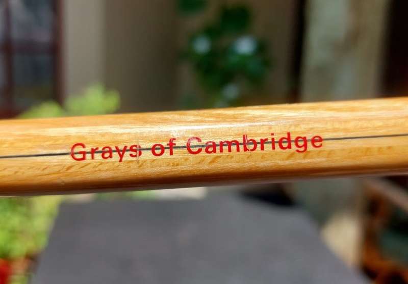 Red Devil Grays of Cambridge Craftsman Vintage Wooden Squash Racquets with Dunlop Guards