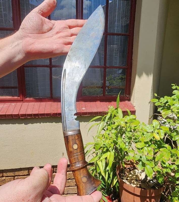 Much Sought After! Interwar 1927 RFI (Rifle Factory Ishapore) British MK II Ghurkha Kukri