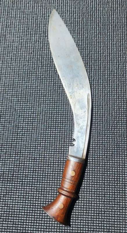 Much Sought After! Interwar 1927 RFI (Rifle Factory Ishapore) British MK II Ghurkha Kukri