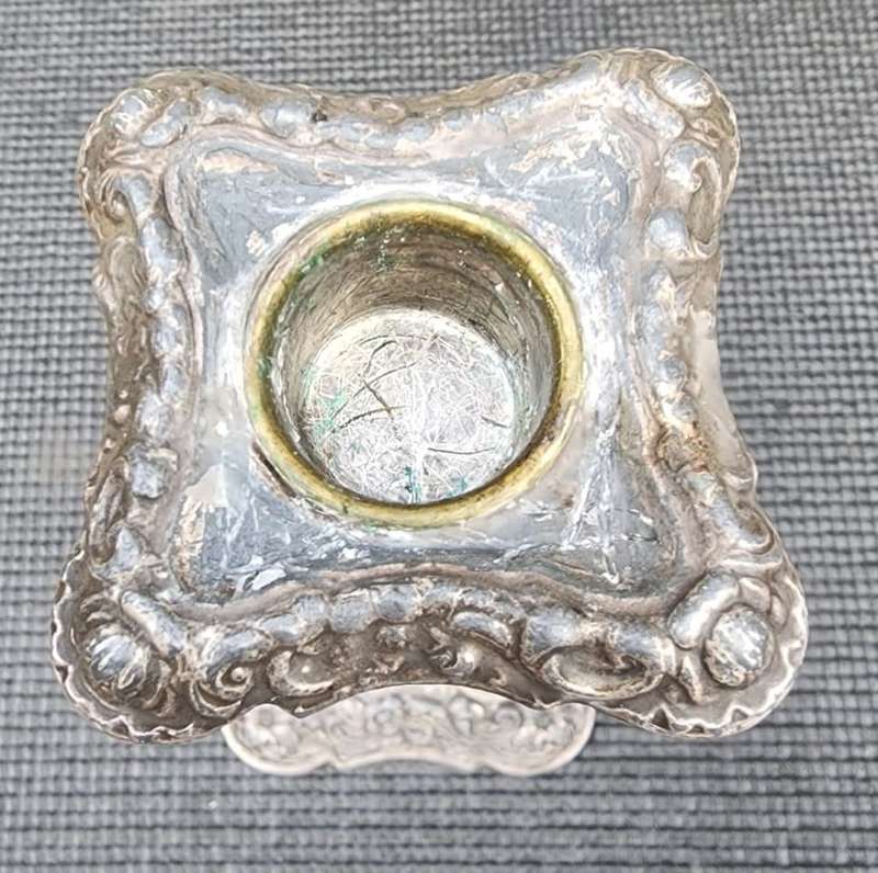Vintage Circa 1920-1940 Benedict Proctor Canadian Silverplated Candlestick 24.5cm High Heavy 920g