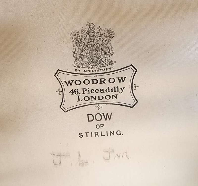 By Kings Royal Warrant 1930s Made Gentlemans Black Silk Top Hat by Woodrow & Sons of London