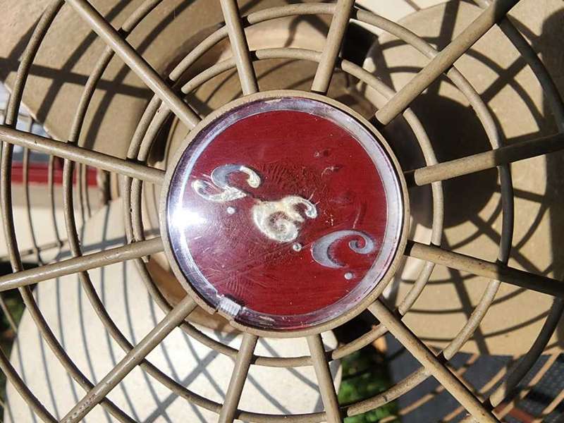 Rare 3 Blade 1930s General Electric Company England (GEC) BS 380 Desk or Wall Fan
