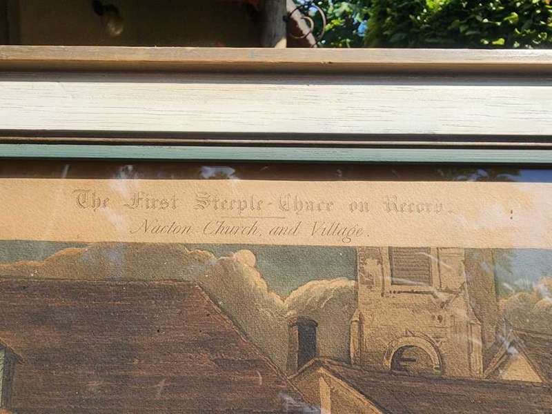 Plate IV First Steeple-Chase On Record 1839 Very Rare Original Coloured Aquatint Henry Alken