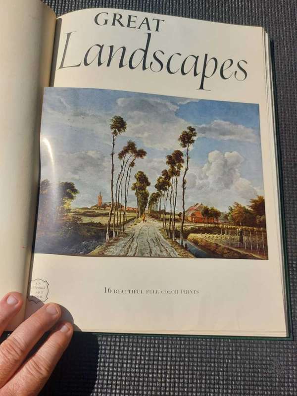 RARE 1950s ART BOOK! Beaverbrook Henry Abrams Illustrated Nudes, Children, Landscapes, Masterpieces