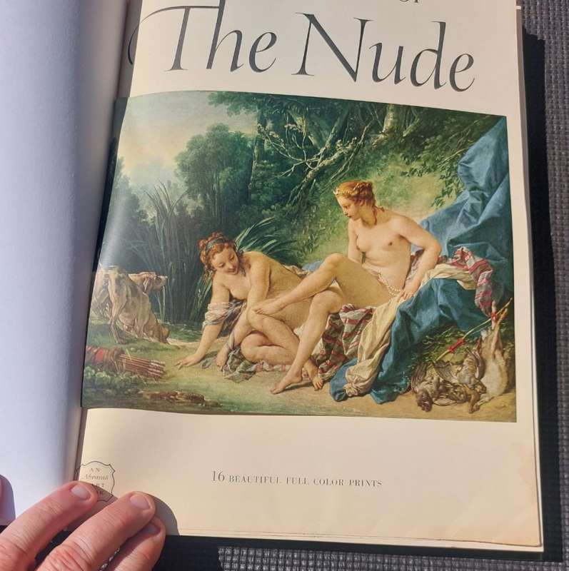 RARE 1950s ART BOOK! Beaverbrook Henry Abrams Illustrated Nudes, Children, Landscapes, Masterpieces