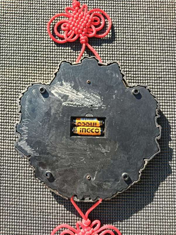 Chinese Caishen God of Wealth and Song Silver Relief Musical Amulet Feng Shui Good Luck Working!