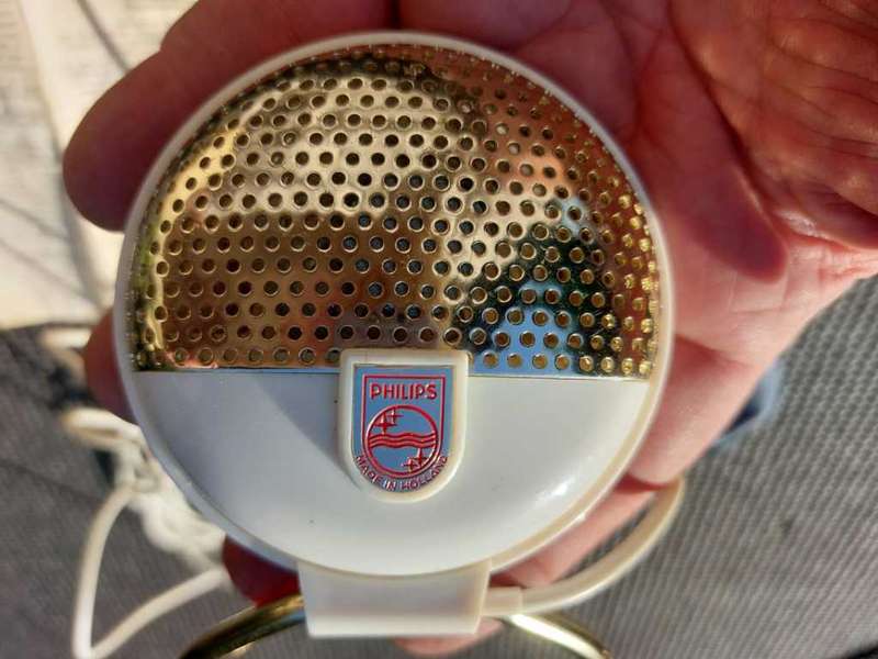 AWESOME PHILIPS 1950S EINDHOVEN HOLLAND EL3750/00 MICROPHONE