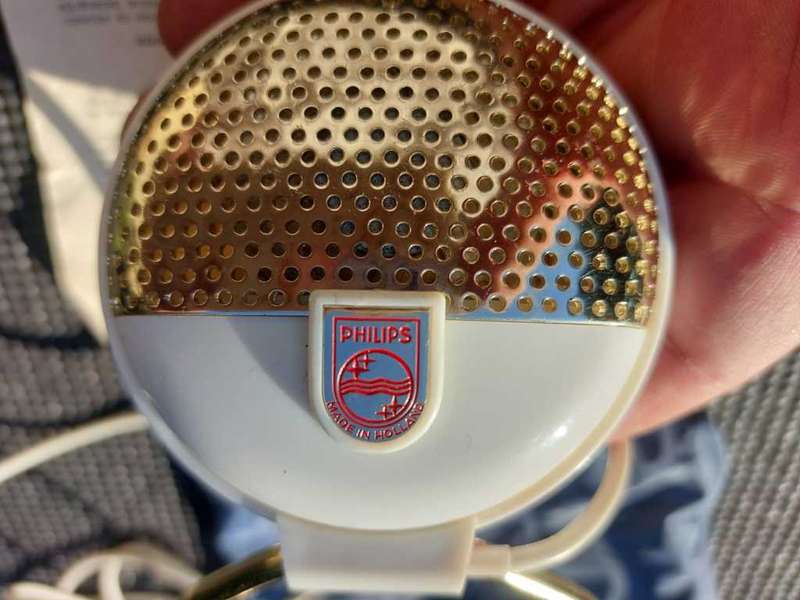 AWESOME PHILIPS 1950S EINDHOVEN HOLLAND EL3750/00 MICROPHONE