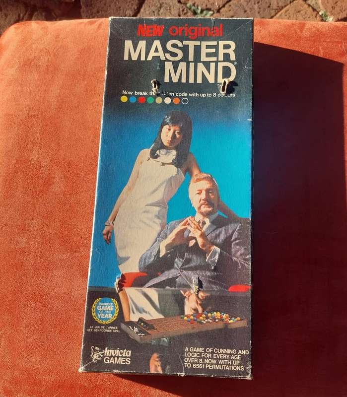 Break the Code Vintage 1972 Master Mind Invicta Strategy Board Game