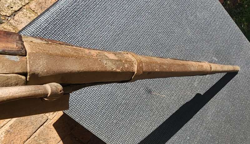 Antique Moorish Muzzle Loading Percussion Rifle - DEACTIVATED! (Holes bored in muzzle - see photo)