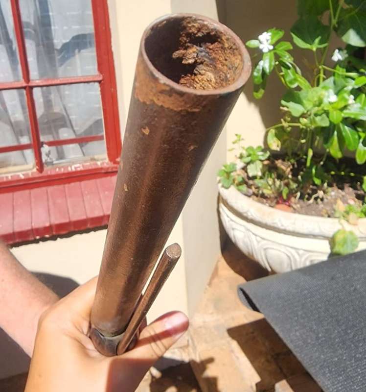 Antique Moorish Muzzle Loading Percussion Rifle - DEACTIVATED! (Holes bored in muzzle - see photo)