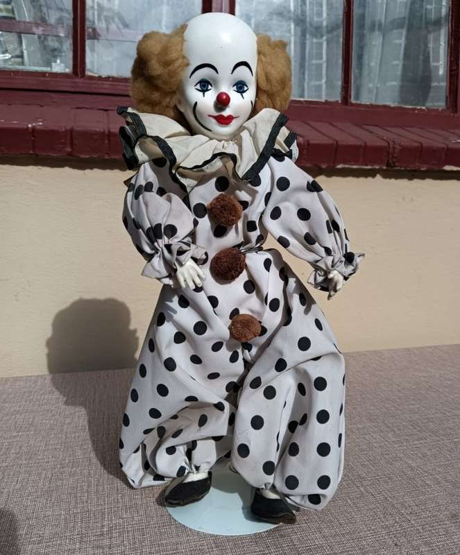 Boswell Wilkie Circus `Bimbo` the Birthday Porcelain Clown Made Mrt 1983 in Taiwan No 349 of 500