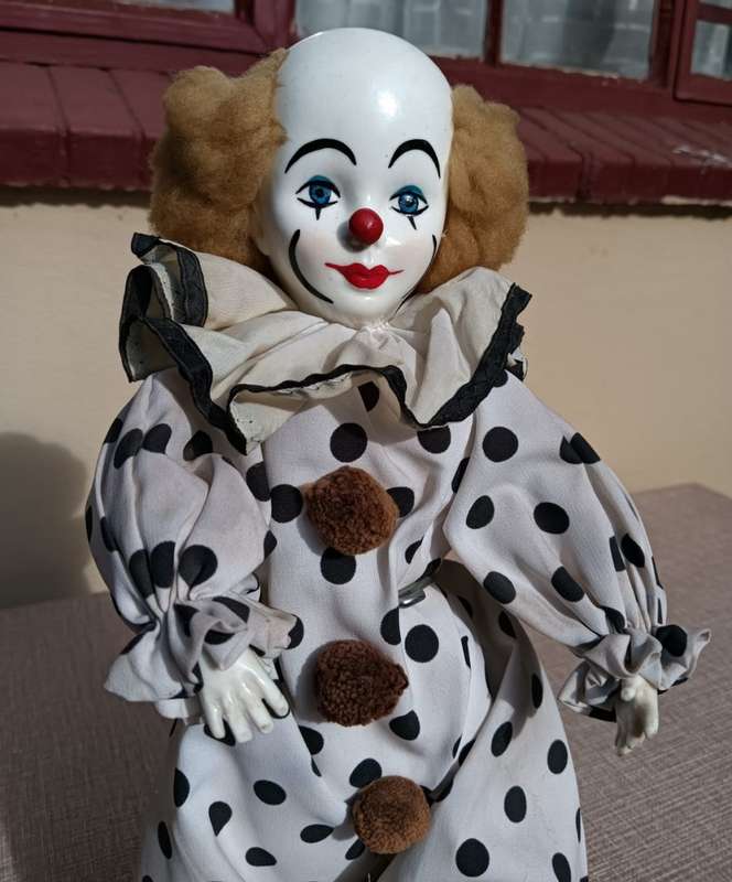 Boswell Wilkie Circus `Bimbo` the Birthday Porcelain Clown Made Mrt 1983 in Taiwan No 349 of 500