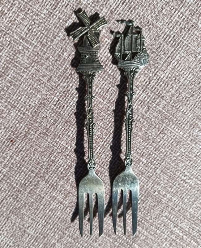 Lot of 18 Vintage Spoons, Forks and Knives  Some Weird Ones