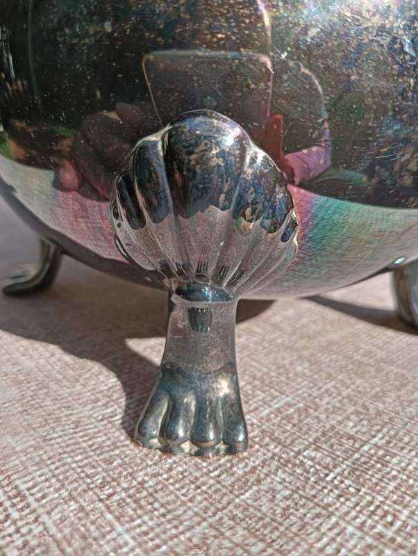 VINTAGE (1970S) EM-ESS SA SILVERPLATED PITCHER WITH STRAINER LARGE 22CM HIGH GOOD CONDITION