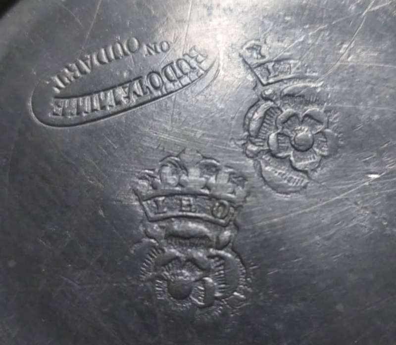 Antique 18th/19th Century Rudot a Lille French Royal Aristocratic Old Pewter Measuring Jug