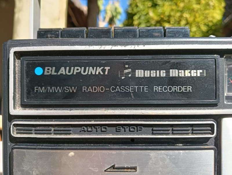Vintage 1970S Blaupunkt (Crown - Tedelex) CSC 530-FW Portable Radio and Cassette Player Working