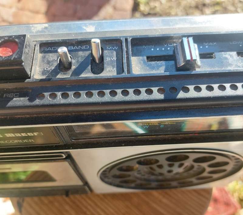 Vintage 1970S Blaupunkt (Crown - Tedelex) CSC 530-FW Portable Radio and Cassette Player Working