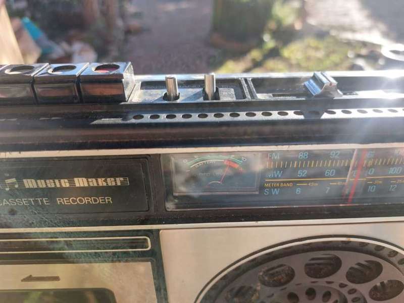 Vintage 1970S Blaupunkt (Crown - Tedelex) CSC 530-FW Portable Radio and Cassette Player Working