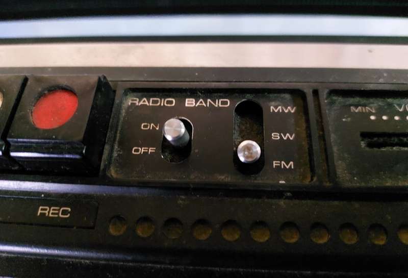 Vintage 1970S Blaupunkt (Crown - Tedelex) CSC 530-FW Portable Radio and Cassette Player Working