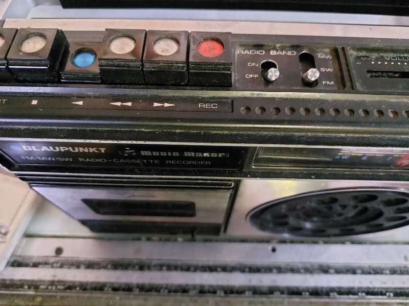 Vintage 1970S Blaupunkt (Crown - Tedelex) CSC 530-FW Portable Radio and Cassette Player Working