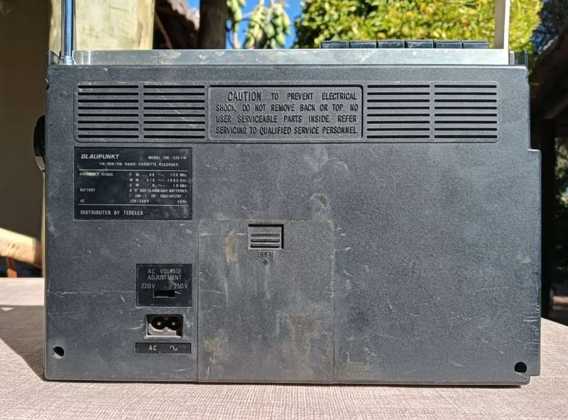 Vintage 1970S Blaupunkt (Crown - Tedelex) CSC 530-FW Portable Radio and Cassette Player Working