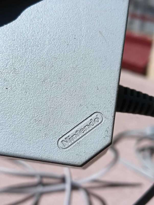 NINTENDO WII Model RVL-002 (EUR) Power Adapter and RCI Cable - Note No Console