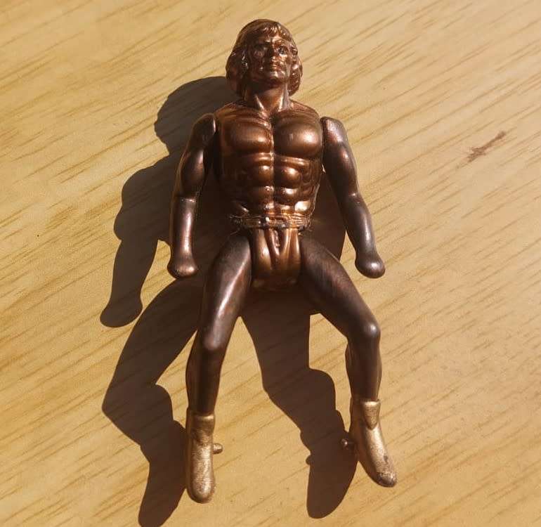 Rare Vintage Toys: Masters of the Universe G-Man plus Jitsu Head, Mighty Max Dread Heads Karbon