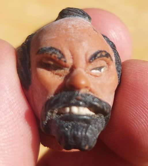 Rare Vintage Toys: Masters of the Universe G-Man plus Jitsu Head, Mighty Max Dread Heads Karbon